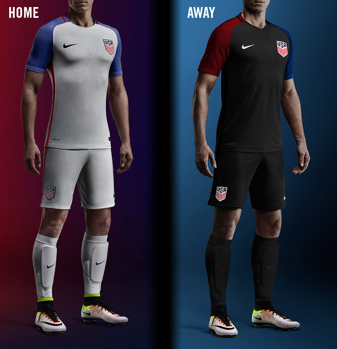 Men's Nike USA Home and Away Kit